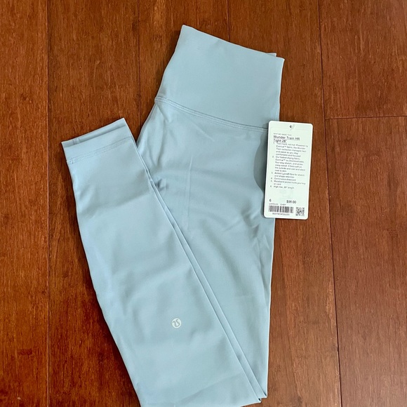 NWT LULULEMON WUNDER TRAIN HIGH-RISE TIGHT 28" Chambray Gray 6 - Picture 4 of 5